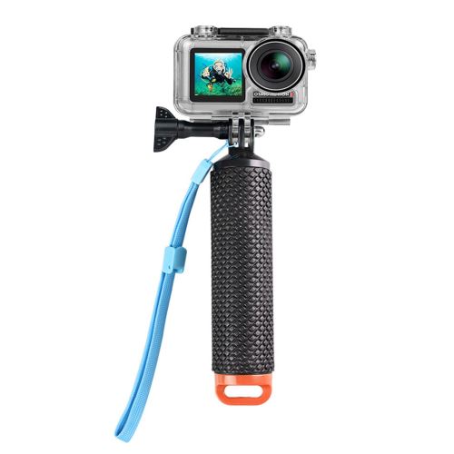 2019 Plongée Boîtier Étanche Shell Case + Floating Hand Grip pour Action Dji Osmo aloha4186