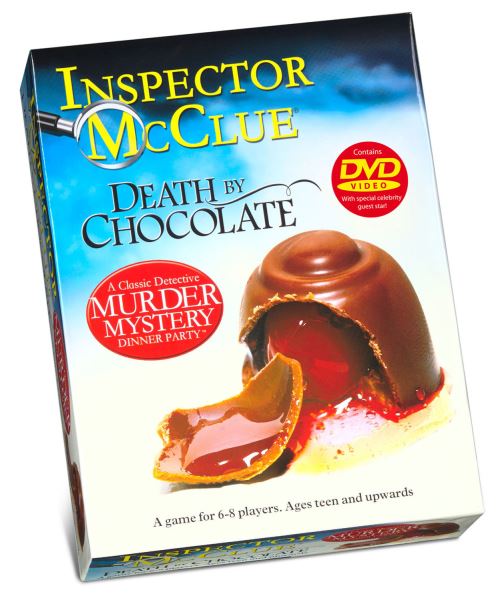 Inspector McClue Murder Mystery Party Game - Death By Chocolate (Version Anglaise)