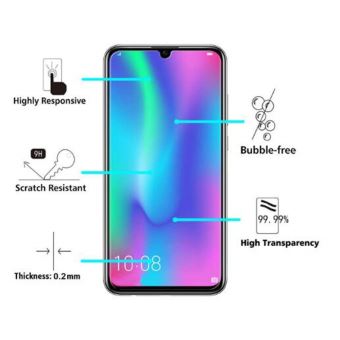 Pack De Protection Huawei P Smart 2019 : 2 Verres Trempés + Coque - Novago, Anti-rayures 9H !