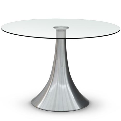 Paris Prix - Table De Repas eleanor 120cm Argent