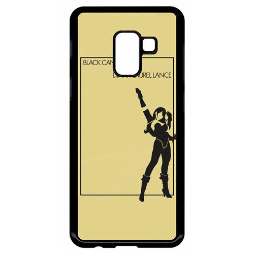 Coque My-Kase pour Galaxy A8 (2018) - black canary dinah laurel lance - Plastique Noir