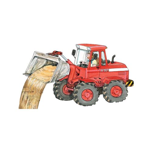 Puzzle 15 Pièces : Puzzle Cadre - Ma Pelleteuse, Ravensburger
