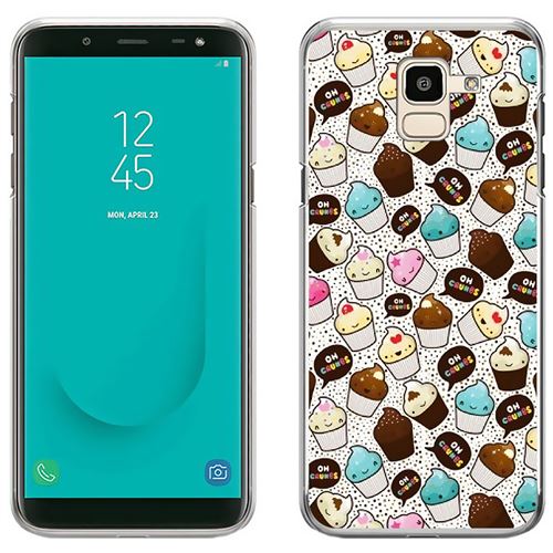 Coque pour Samsung Galaxy J6 -  Cupcake Kawaii