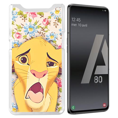 Coque pour Samsung Galaxy A80 / A90 -  Roi Lion Simba Grimace