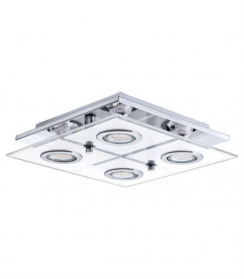 Plafonnier CABO 4 ampoules chrome