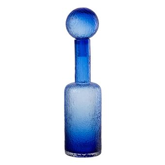 Bouteille Déco en Verre "Spiaggia" 49cm Bleu - 1