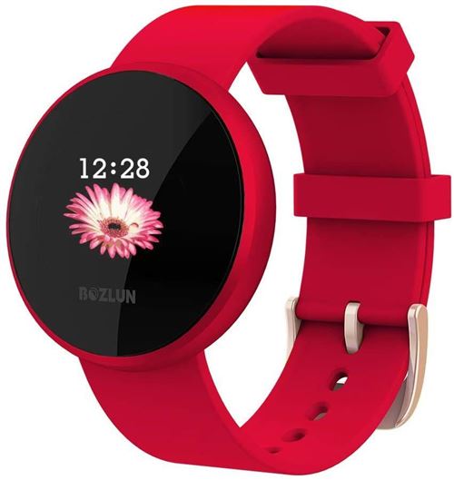 Montre connect&eacute;e ZNSBL Etanche Fitness Tracker-Rouge-Chronus 