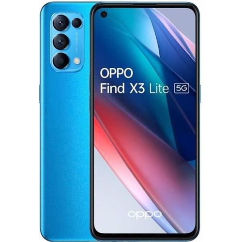 OPPO Find X3 Lite 5G 128Go Bleu (2021) - Reconditionné - Etat correct
