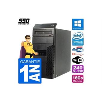 PC Dell 3020 SFF Ecran 22 G3220 RAM 16Go Disque 250Go Windows 10 Wifi