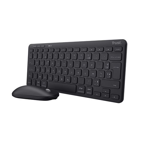 Trust Lyra Multi-Device Ensemble Clavier Et Souris Azerty Francais Peripherique D'entree Noir de Inmac Wstore - Image 3