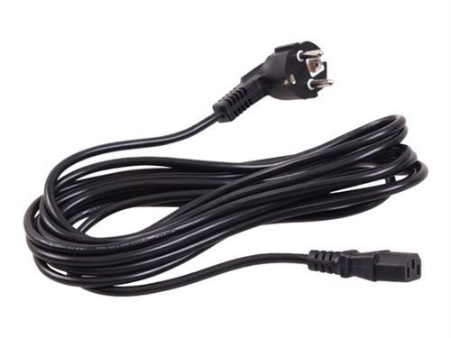 Maclean MCTV-801 - Câble d'alimentation - CA 220-250 V - 5 m - noir - Europe