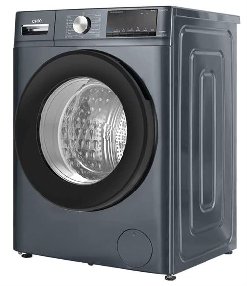 Chiq Lave-Linge Cfl100-14586Im3X-10 Kg-1400 Tr/Min-Largeur 57,7 Cm-64 L-Moteur Inverseur-One Touch-Lavage Rapide