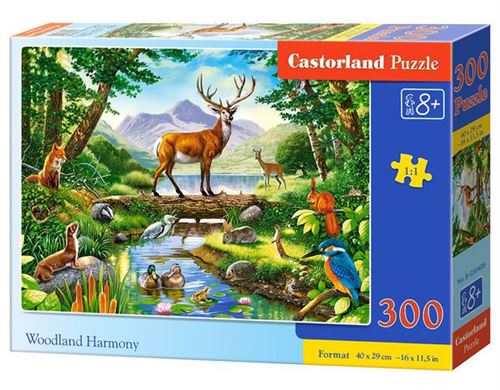 Woodland Harmony, Puzzle 300 Teile - Castorland