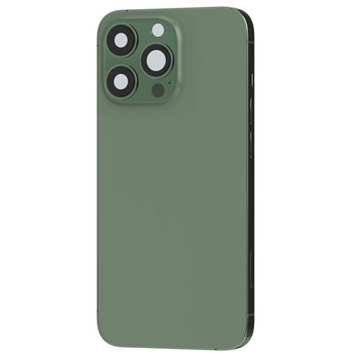 Non Communiqué Kaki Châssis Iphone 13 Pro Avec Vitre Arrière De Remplacement Clappio