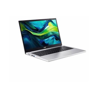 Acer Aspire Go 15 AG15-71P - Intel Core i7 - 13620H / jusqu'à 4.9 GHz - Win 11 Home - UHD Graphics - 32 Go RAM - 1.024 To SSD NVMe, QLC - 15.6" IPS 1920 x 1080 (Full HD) - Wi-Fi 6 - Argent pur - clavier : Suisse Allemand