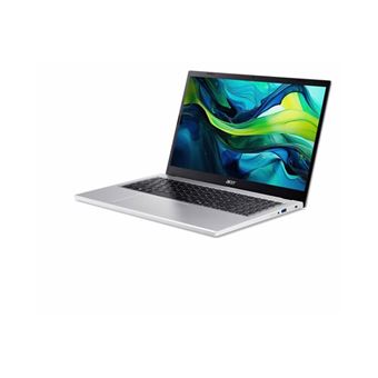 Acer Aspire Go 15 AG15-71P - Intel Core i7 - 13620H / jusqu'à 4.9 GHz - Win 11 Home - UHD Graphics - 32 Go RAM - 1.024 To SSD NVMe, QLC - 15.6" IPS 1920 x 1080 (Full HD) - Wi-Fi 6 - Argent pur - clavier : Suisse Allemand