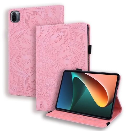 Générique Rose Étui Tablette Motif Fleuri Pour Xiaomi Pad 5 / 5 Pro - Image 3
