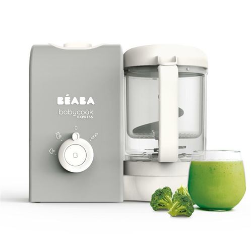 Babycook express - Robot bébé - 4 en 1 mixeur-cuiseur - Gris Velours