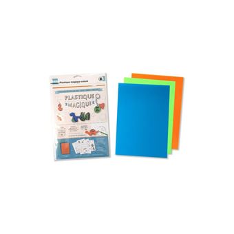 Plastique Magique Translucide 20x30 Cm – Lot De 3 Feuilles à Cuire Pour Bijoux Et Porte-clés