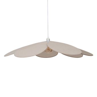 Suspension pétales D100 lin beige Naya Atmosphera - 1