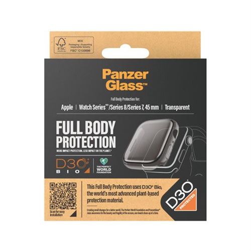 PanzerGlass Protection d cran pour montre intelligente corps