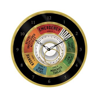 Horloge Clic Time Réveil lumineux Harry Potter Hermione 14 cm