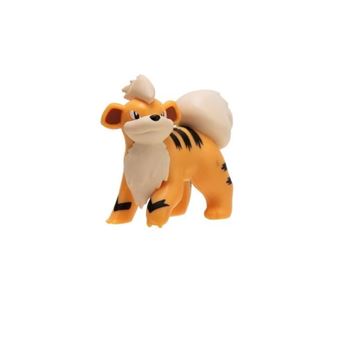 8 figurines Battle Pokémon - Pikachu, Evoli, Dratatin, Togepi, Caninos, Mimiqui, Raichu et Brutalibré