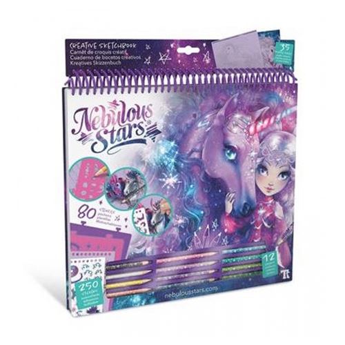 Dessin Et Coloriage Enfant Nebulous Stars Creative Shetchbook Chevaux Fantastiques