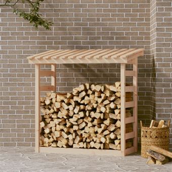 vidaXL Haardhoutrek 108x64,5x110 cm massief grenenhout822437 - 1