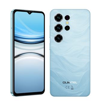 Smartphone Oukitel C2  6.52", 16Go 64Go, 5000mAh,13MP+5MP ,Dual SIM 4G,  GPS, Téléphone Portable -198g-Bleu - 1