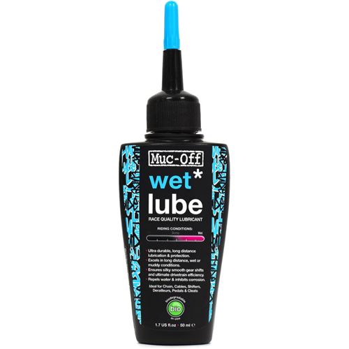 Lubrifiant pour chaîne de vélo - Tous types de vélo - Temps humides boueux - Muc-Off - 50ml