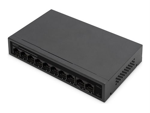 Assmann DIGITUS 8+2 Port FE PoE Switch