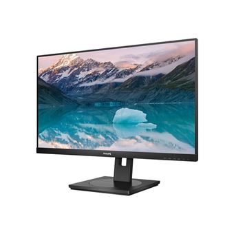 Philips 242S9JML - S Line - écran LED - 24" (23.8" visualisable) - 1920 x 1080 Full HD (1080p) @ 75 Hz - VA - 300 cd/m² - 3000:1 - 4 ms - HDMI, VGA, DisplayPort - haut-parleurs - noir