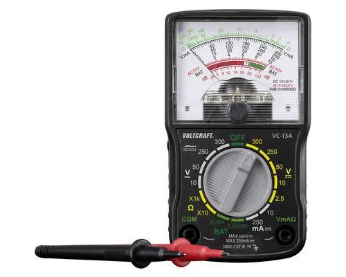 Multim&egrave;tre VOLTCRAFT VC-13A analogique CAT III 300 V