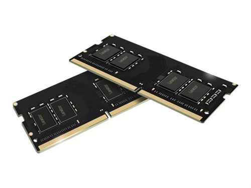 Lexar - DDR4 - module - 16 Go - SO DIMM 260 broches - 3200 MHz / PC4-25600 - CL19 - 1.2 V - mémoire sans tampon - non ECC