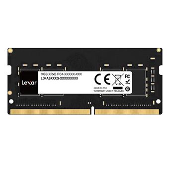 Lexar - DDR4 - module - 16 Go - SO DIMM 260 broches - 3200 MHz / PC4-25600 - CL19 - 1.2 V - mémoire sans tampon - non ECC - 1