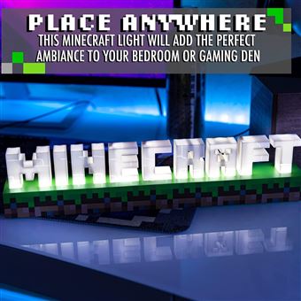 Lampe Logo Minecraft