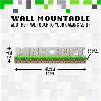 Lampe Logo Minecraft