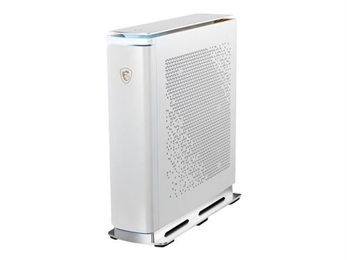 Msi Creator P100A 10Tc 669Fr - Ordinateur De Bureau Compact Core i7 10700 / Jusqu'À 4.8 Ghz - Ram 16Go - SSD 1 To - Nvme, Hdd 1To - Gf Rtx 3060 - Gigabit Ethernet, 2.5 Gigabit Ethernet - Win 10 Pro - Moniteur : Aucun - Blanc