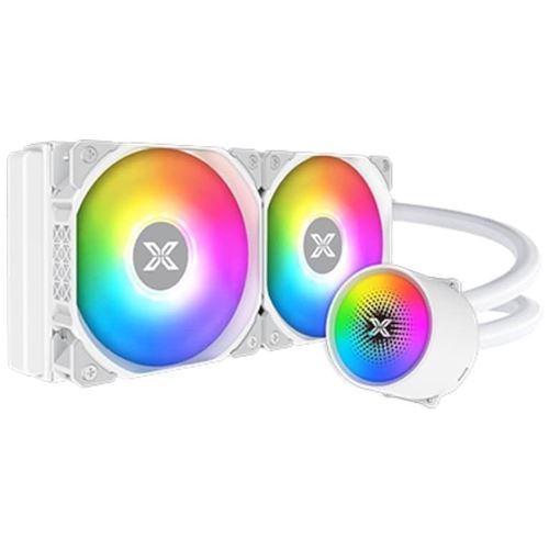 Non Communiqué Blanc Xigmatek Liquid Killer X 240 Arctic - Système De Refroidissement Liquide De Processeur - Taille De Radiateur : 240 Mm - (Pour : Am3, Am3+, Am4, Lga1200, Lga1700, Lga115x Socket, Lga20xx) - Cuivre - 120 Mm