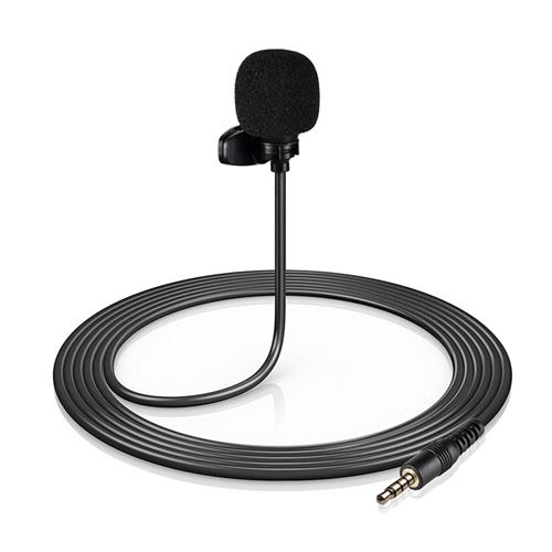 Cergrey Microphone, microphone pour caméra, microphone à condensateur  portatif léger avec Windsheid pour caméscope 