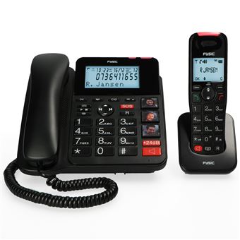 Doro Matra PhoneEasy 312cs - spécial Seniors - téléphone filaire Bibloc Sans répondeur