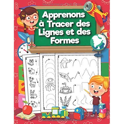 Cahier d'activités - Apprendre à tracer des lignes et des formes - 101 pages A4