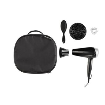 Coffret seche-cheveux Style Edit Remington D3171GP – 2200W - Vanity de rangement,Diffuseur, Brosse plate et Chouchou en soie - 1