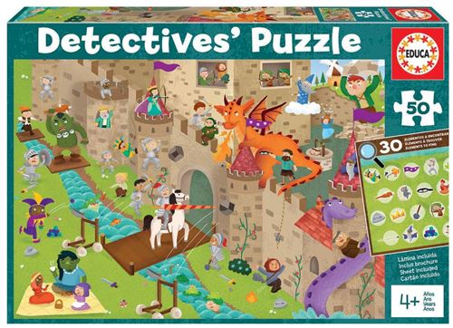 Detectives Puzzle - 50 Chateaux