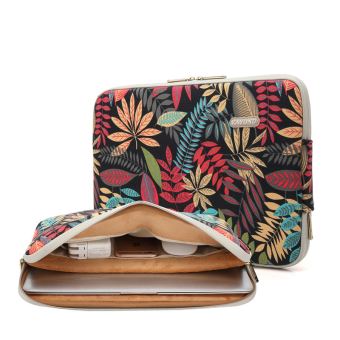 Housse Protectrice Pour Ordinateur Portable 15 Pouces - Motif Girafe, Tissu Oxford, Rembourrage Antichoc