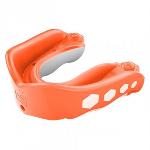 Protège dents Shock Doctor Gel Max Flavor fusion avec strap Goût orange