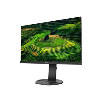 Philips B Line 241B8QJEB - Écran LED - 24" (23.8" visualisable) - 1920 x 1080 Full HD (1080p) @ 75 Hz - IPS - 250 cd/m² - 1000:1 - 5 ms - HDMI, DVI-D, VGA, DisplayPort - haut-parleurs - texture noire