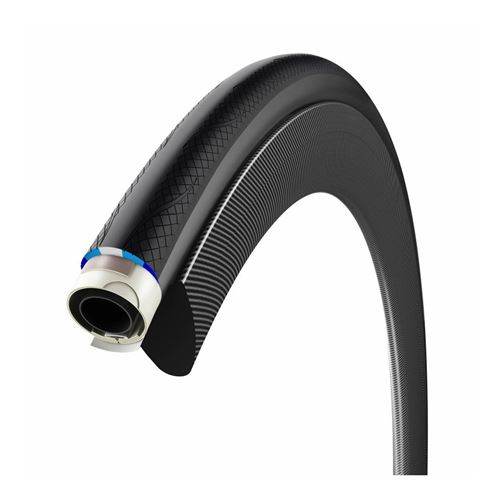 Vittoria Boyau Rubino Pro Graphene 2.0-28 23MM Adulte Unisexe, Noir, Taille Unique