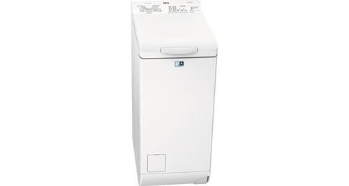 Aeg Lave-Linge Top - Capacité Maxi Du Tambour (Kg):6 Kg - Vitesse D'Essorage Maxi:1200 Tr/Min - Classe Énergétique*:A+++ - Efficacité D'Essorage:B - Départ Différé 3/6/9 Heures - Soft Opening (Ouverture Douce Du Tambour) - Boîte À Produits Placée Su